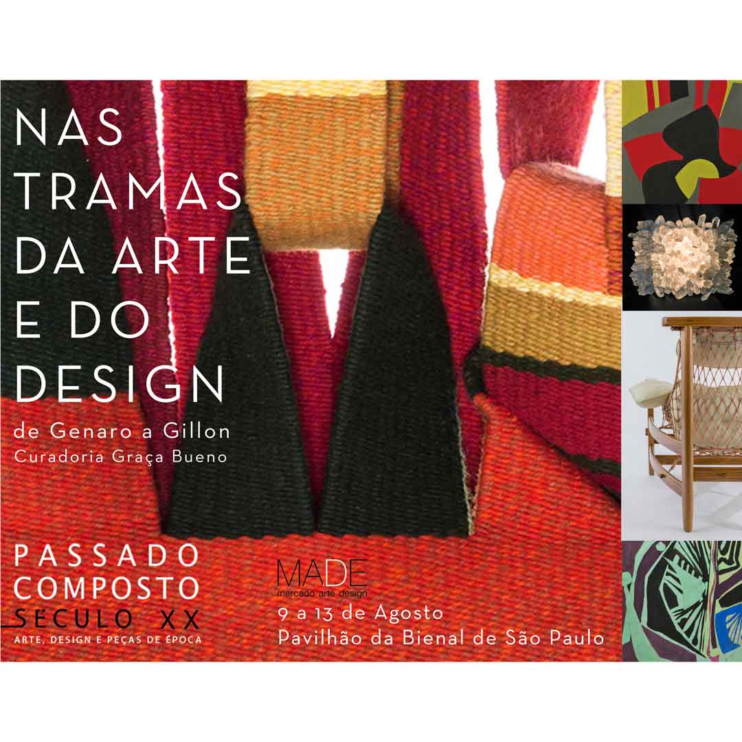 Nas Tramas da Arte e do Design - De Genaro a Gillon | MADE 2017