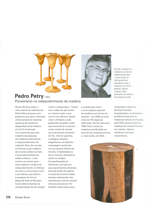 Pedro Petry - Design Brazil, 101 years of history - 2010