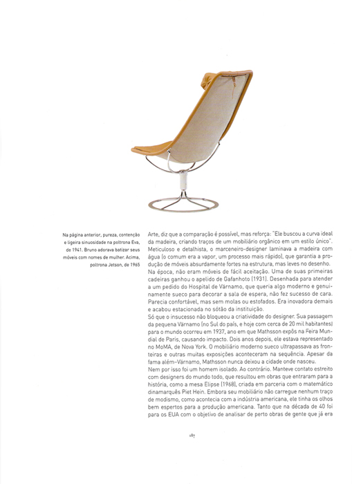 Wish edição 41pg187 - Bruno Mathsson